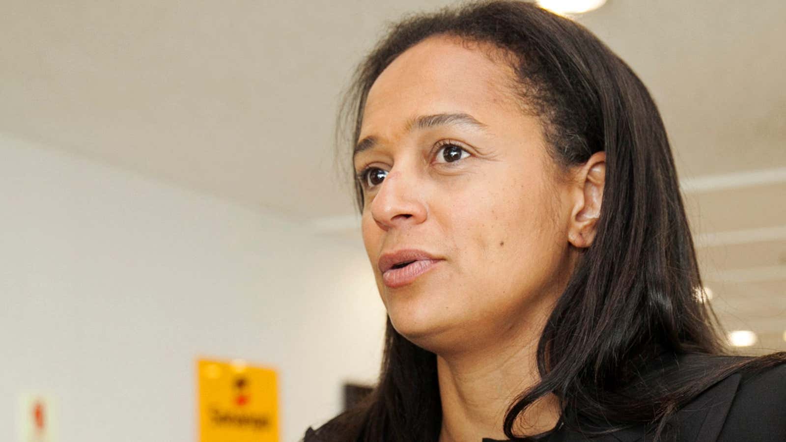 Isabel dos Santos, former head of Angola’s state oil company