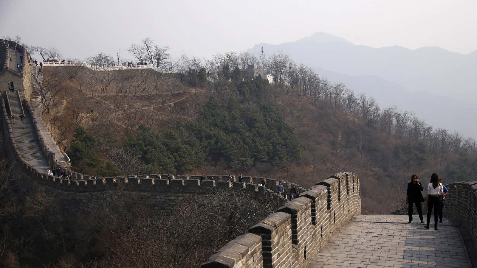 China has experience erecting walls.