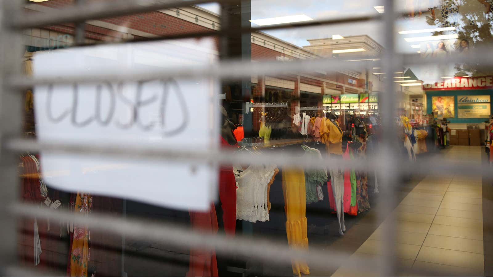 Clothing stores are among those likely to see widespread closures in the next five years, according to UBS.
