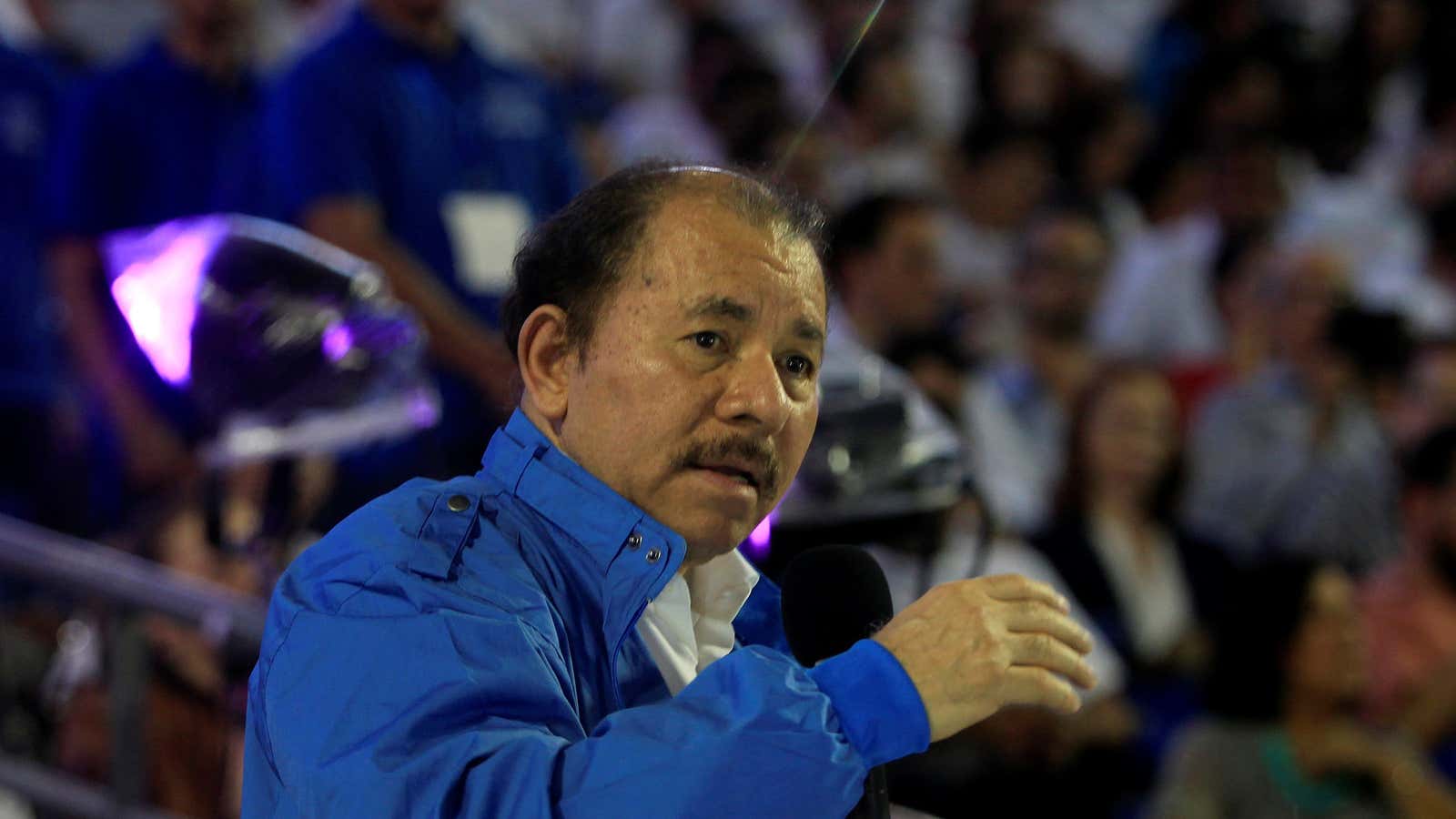 Nicaragua’s Daniel Ortega is leaving Donald Trump and Bashar al-Assad in the dust.