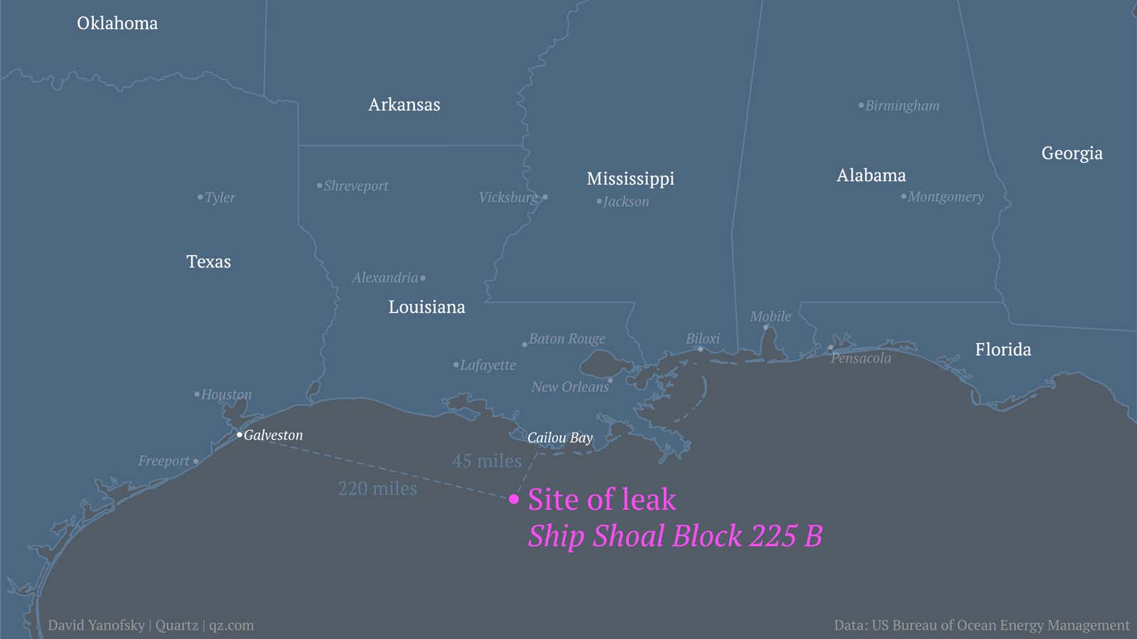 A well in the Gulf of Mexico is leaking oil due to a “loss of control.” Here’s what that means
