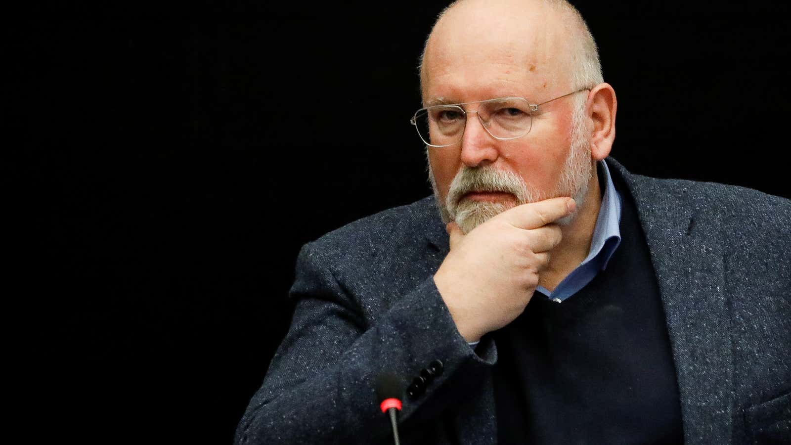 The European Commission&#39;s Frans Timmermans