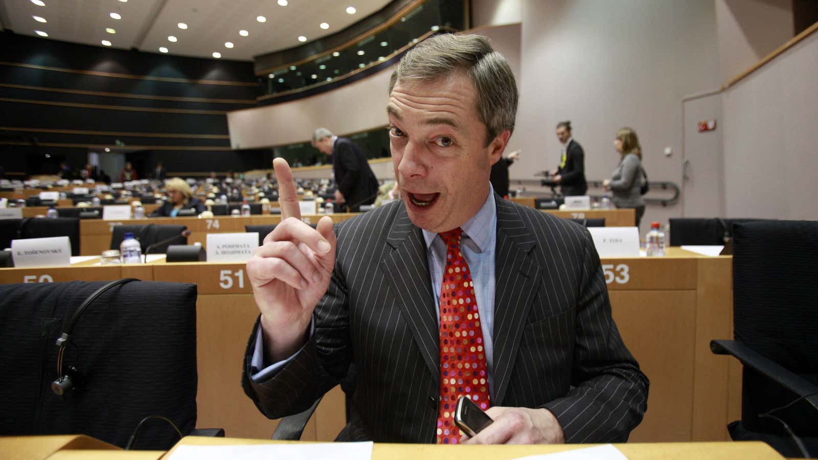 UKIP’s Nigel Farage: Enemy of the EU, friend of Russia?