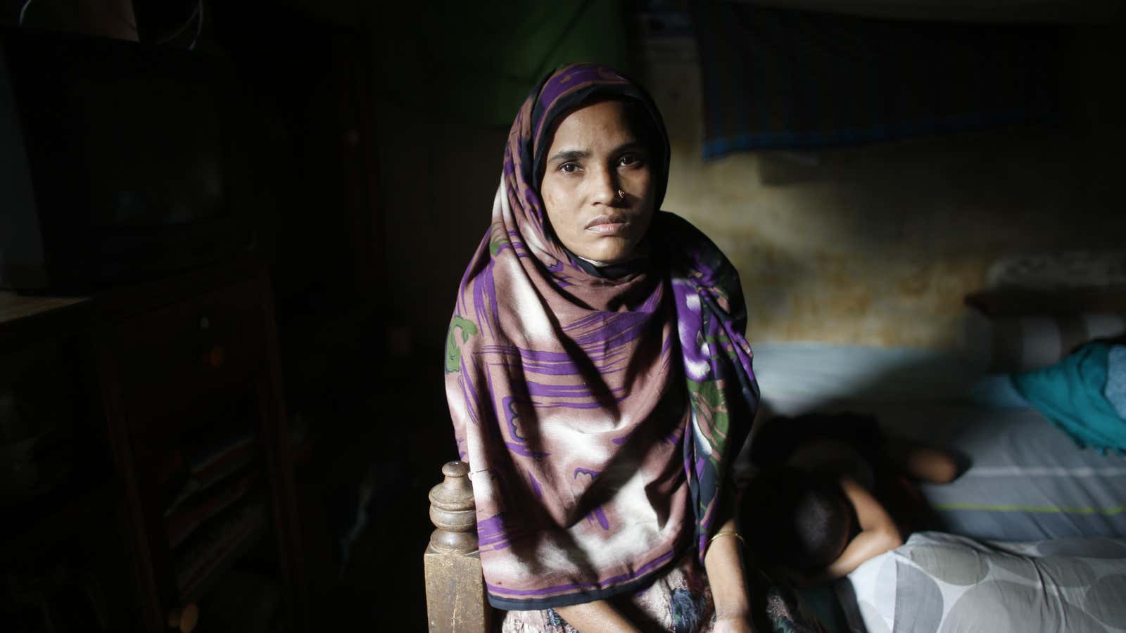 Nilufar Yesmin, a garment worker who survived the Rana Plaza building collapse.