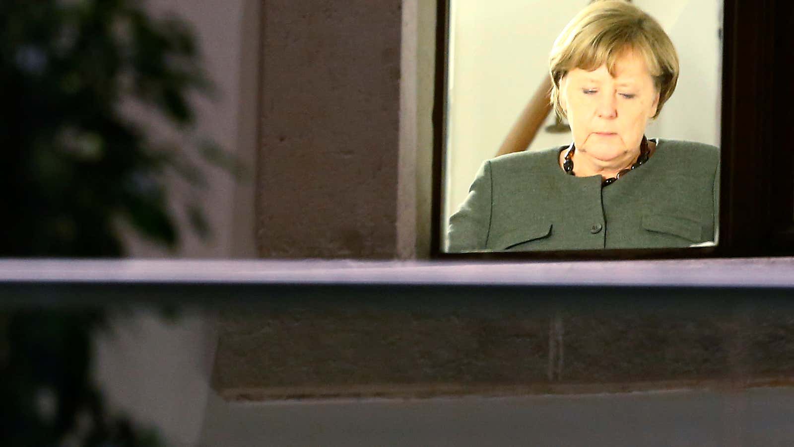 It’s been a hard day’s night for Angela Merkel