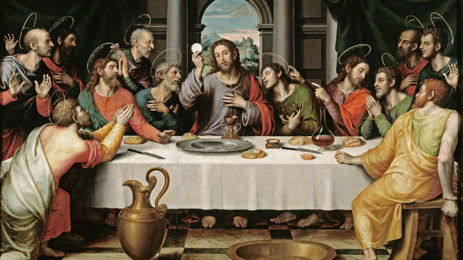 Gluten was probably not a concern during The Last Supper.