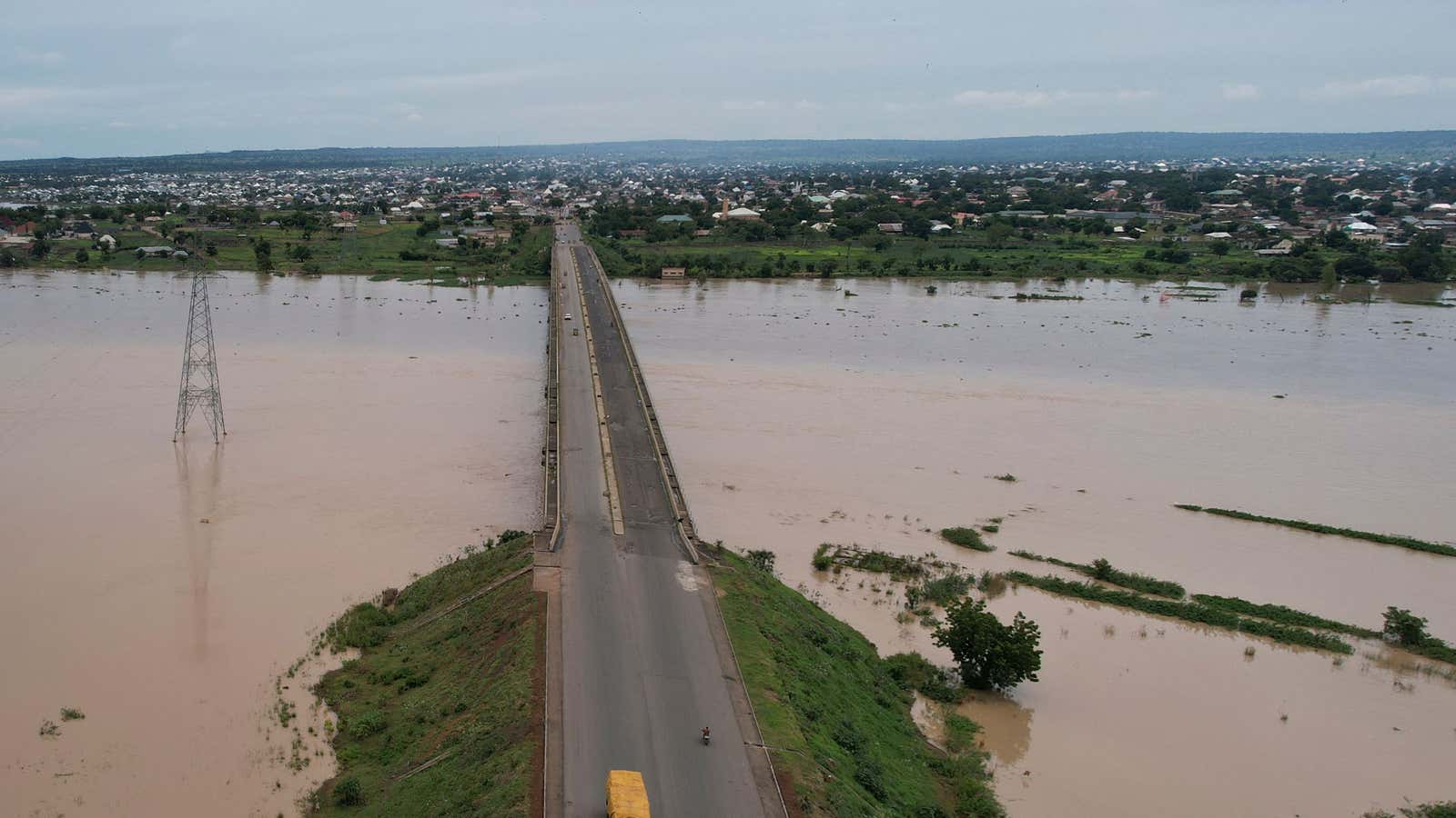 Global heating will cause more destructive weather events, like the 2022 floods in Nigeria.