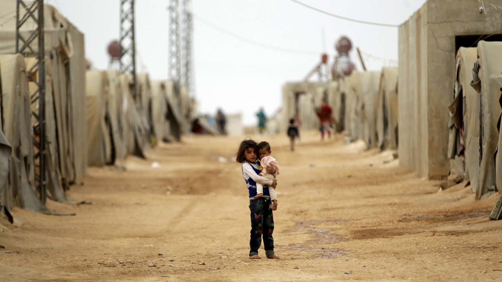 Thousands of children have been affected by the Syria conflict.