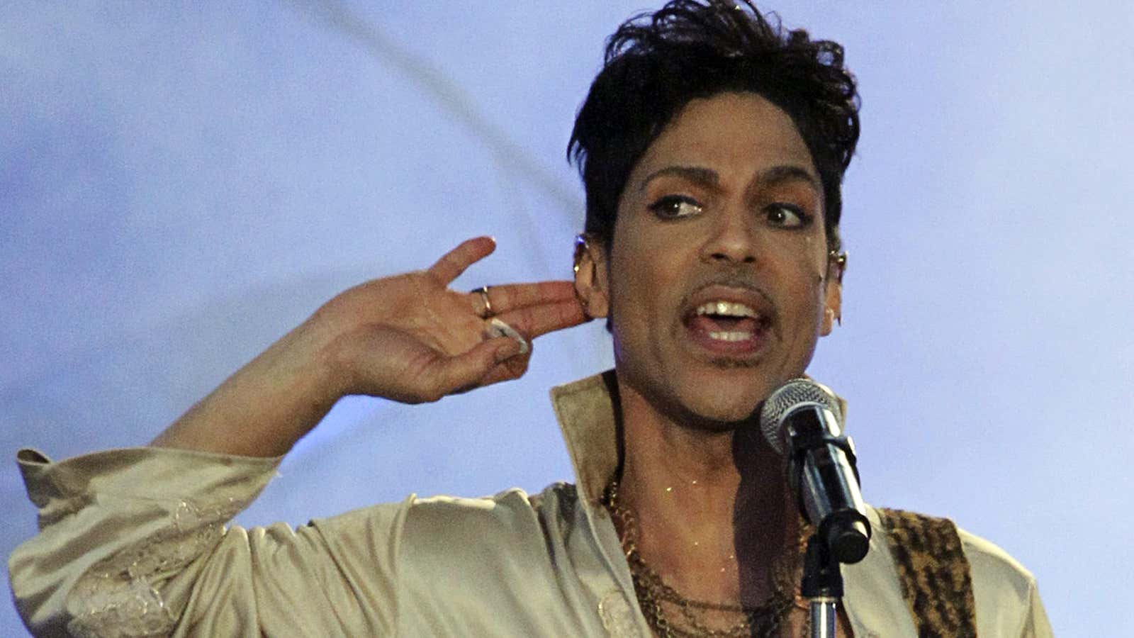 Prince in 2011.