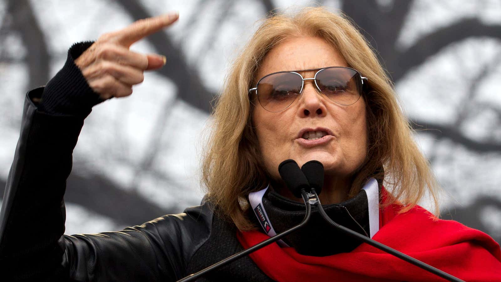 Gloria Steinem isn’t afraid to discuss the rough stuff.