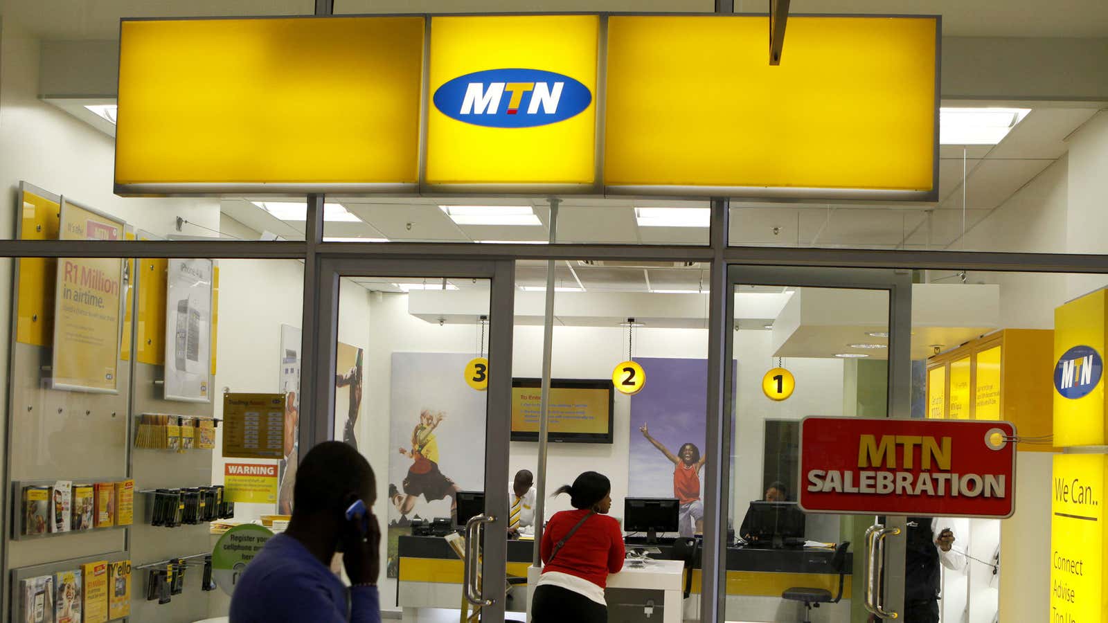 Phone networks like MTN were set to increase costs of services.