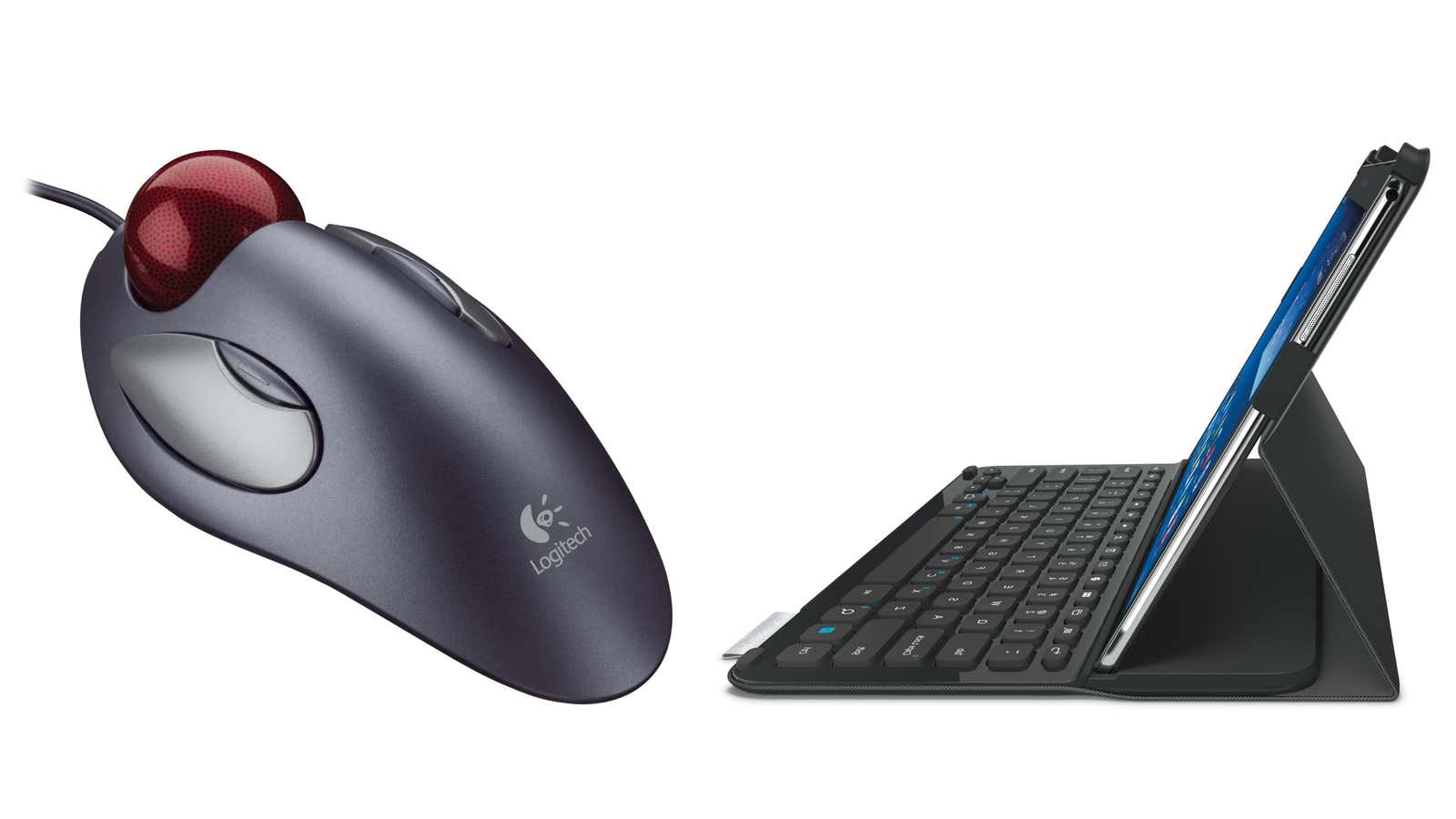 Logitech still sells plenty of mice, but tablets represent an entirely new source of revenue.