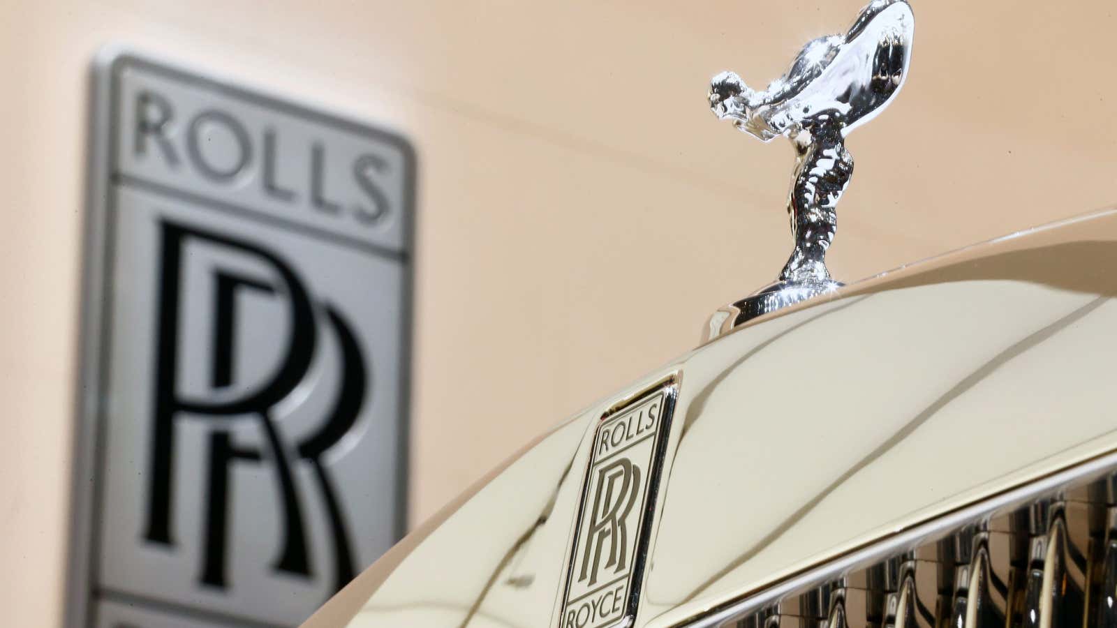 The Rolls-Royce logo