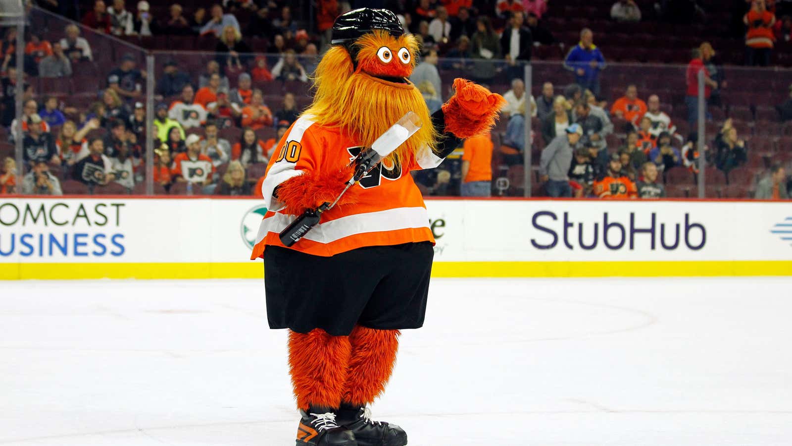 Gritty is loyal, Gritty is agile. But is Gritty Antifa?
