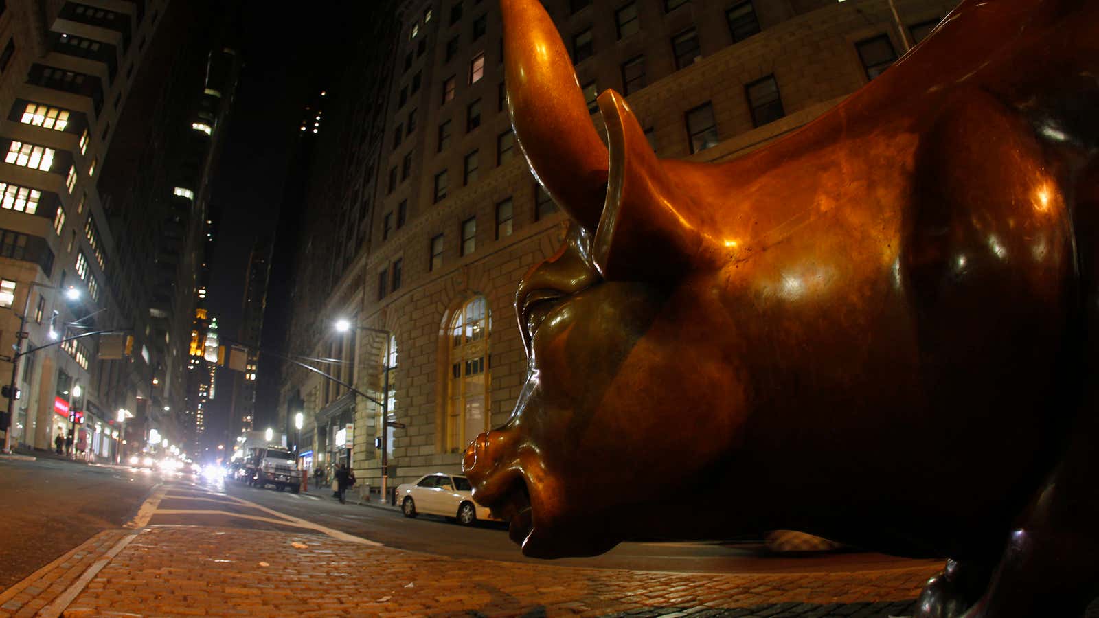 Things are getting lonely on Wall Street.