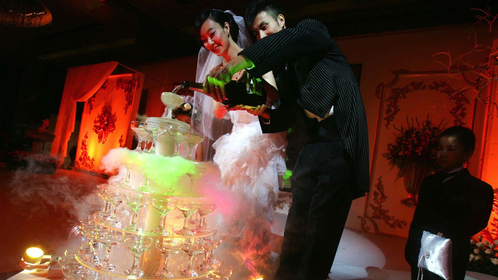 Chinese authorities are turning their noses up at fake Champagne