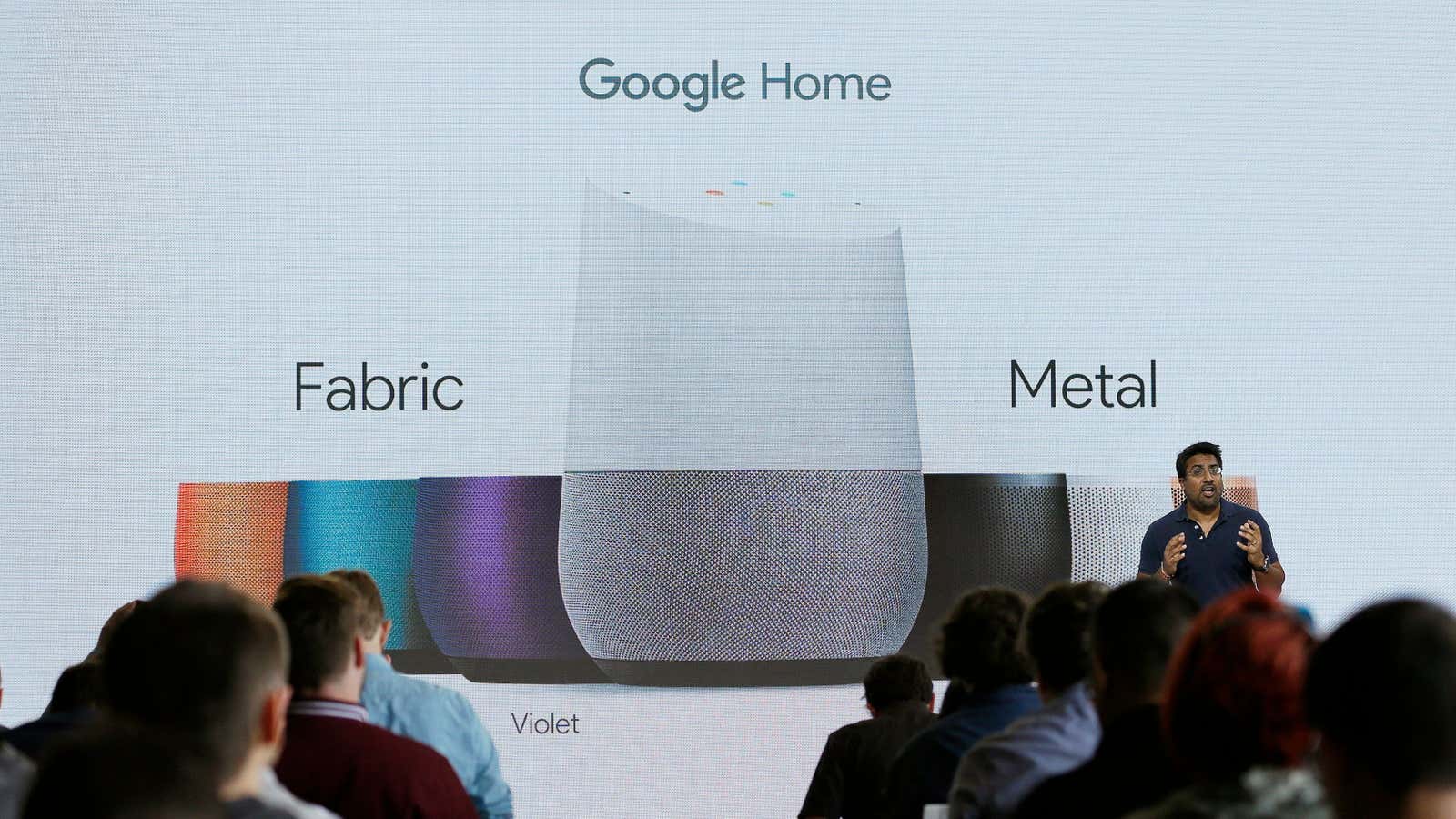 The Google Home can apparently dress for any occasion.
