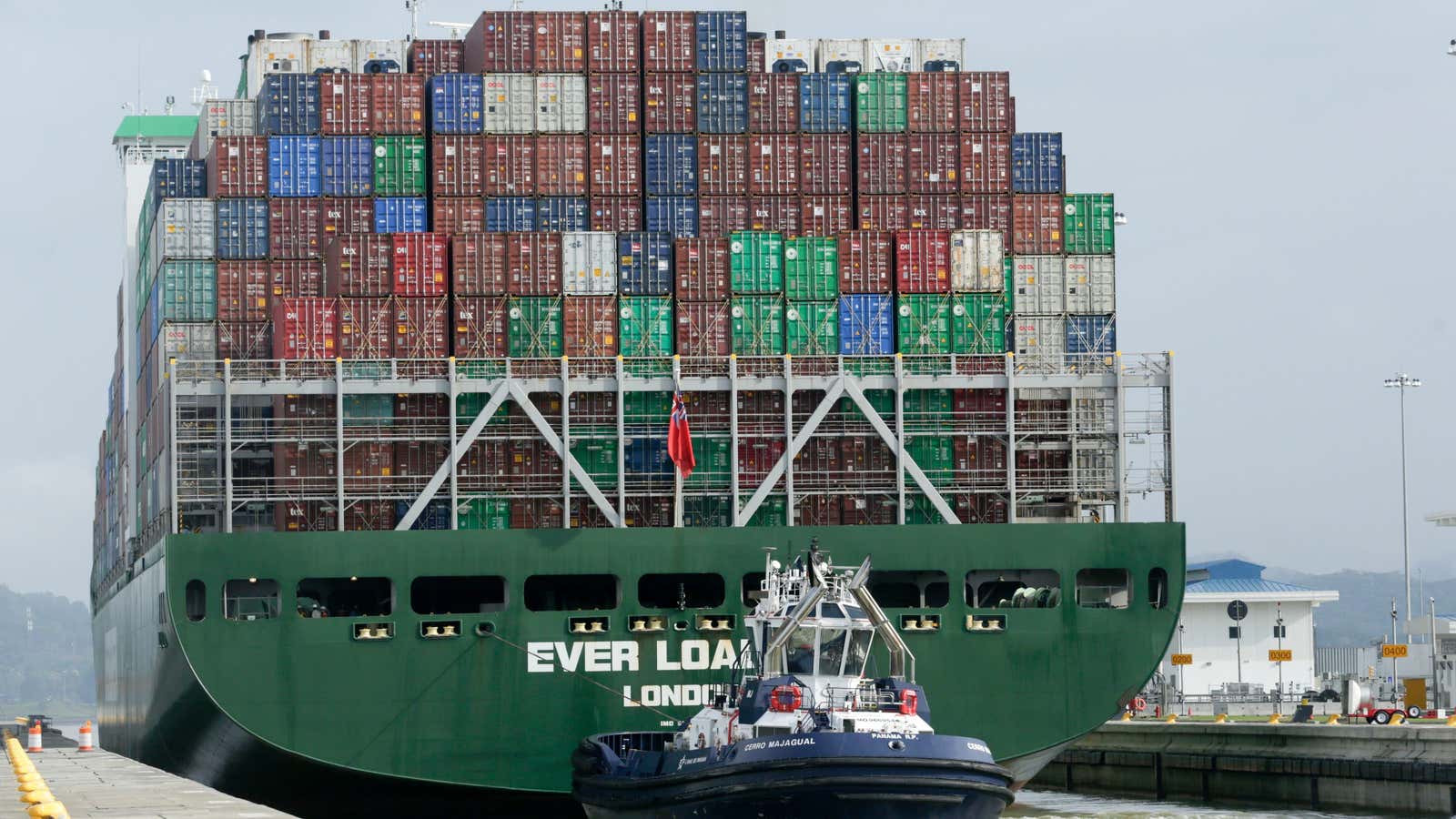 Ships carry 90% of internationally traded goods.