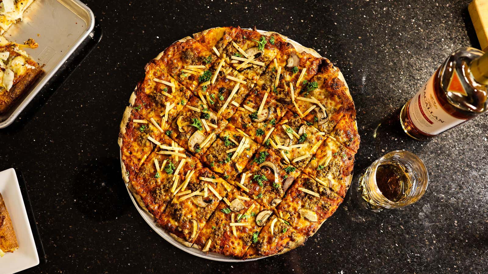 Discovering the tartan magic of haggis pizza