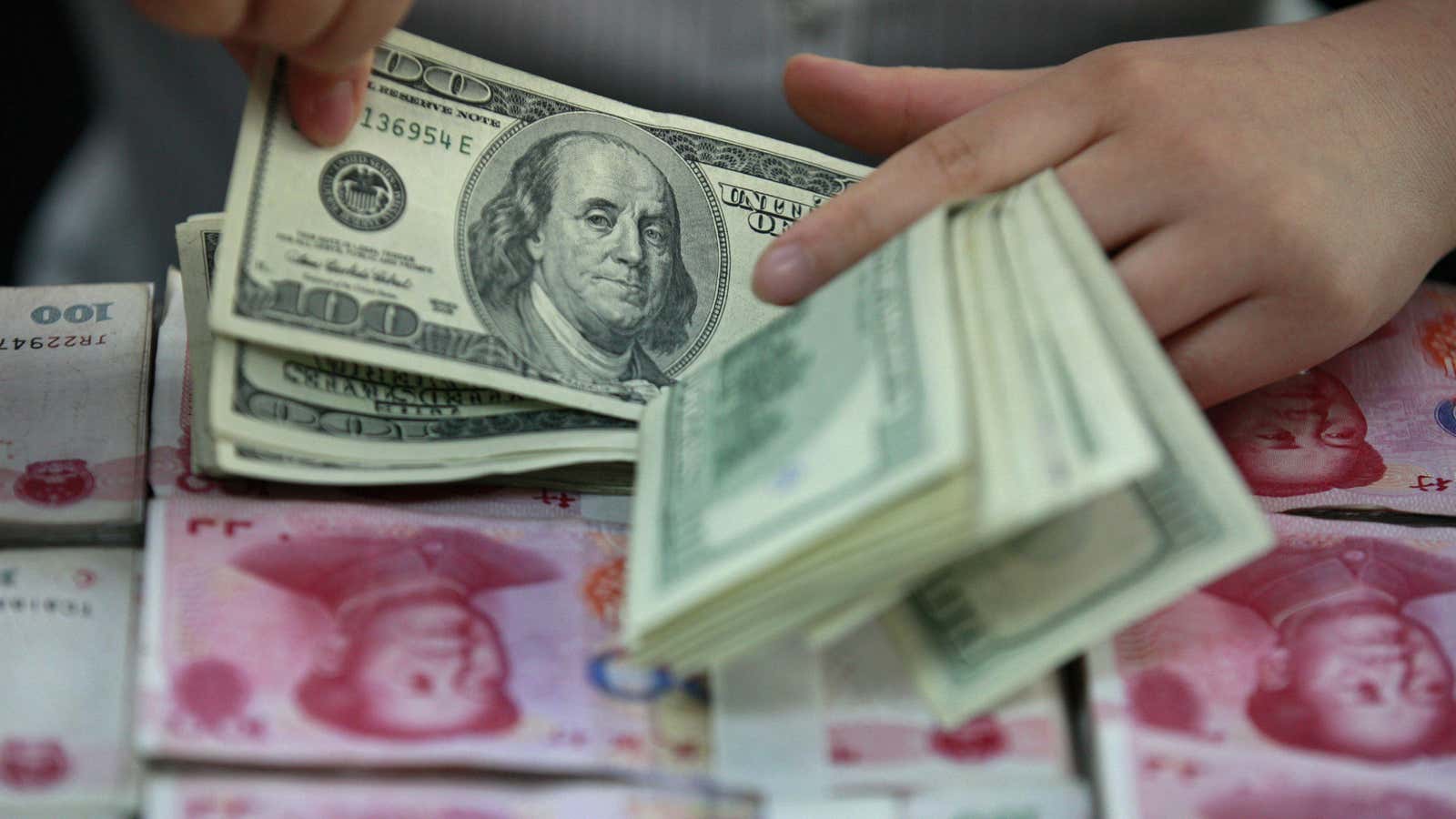 The PBOC still has way more dollars than it knows what to do with.