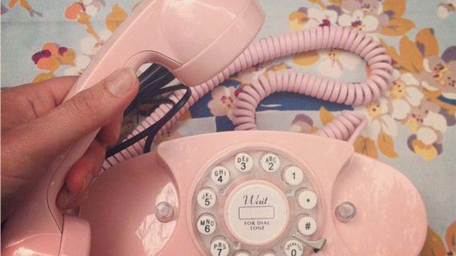 Pink princess phone, Brooklyn, NY