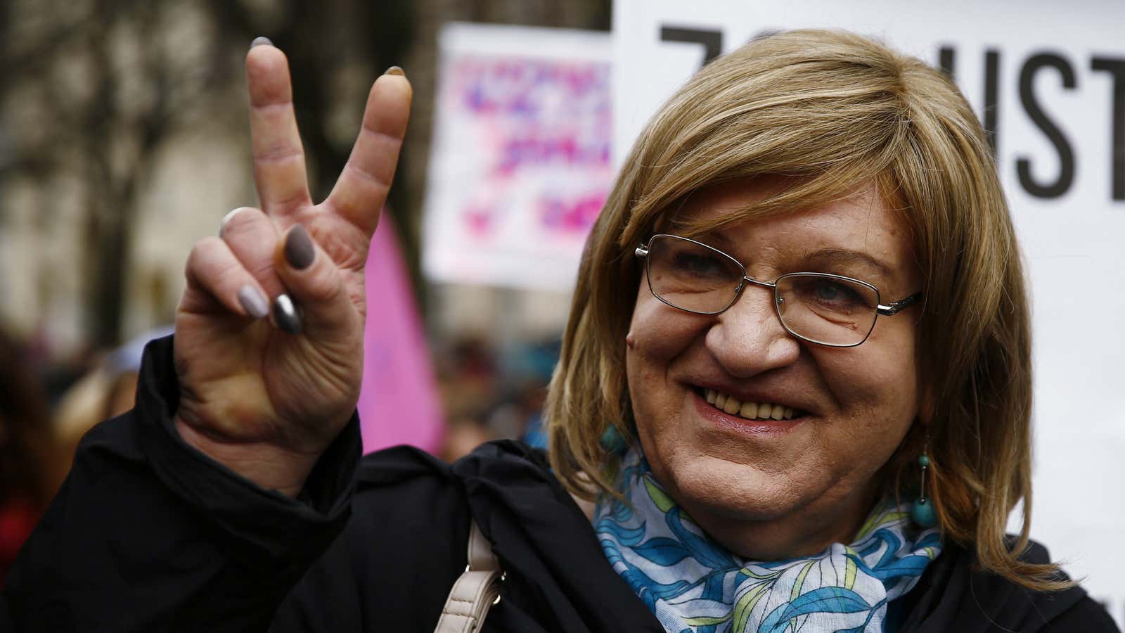 Transgender lawmaker Anna Grodzka is a former presidential candidate.
