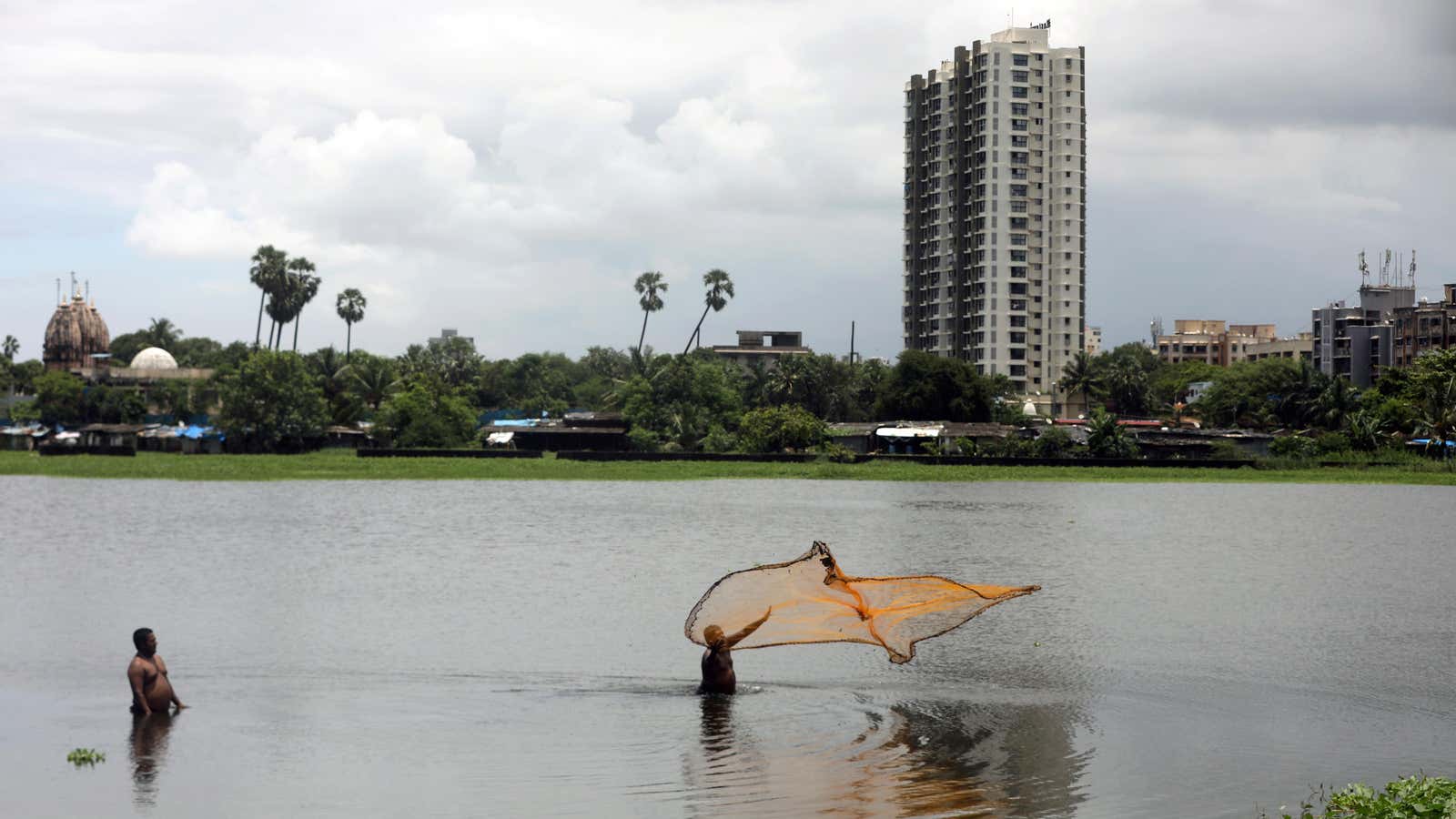 More than half of India's water bodies are private property