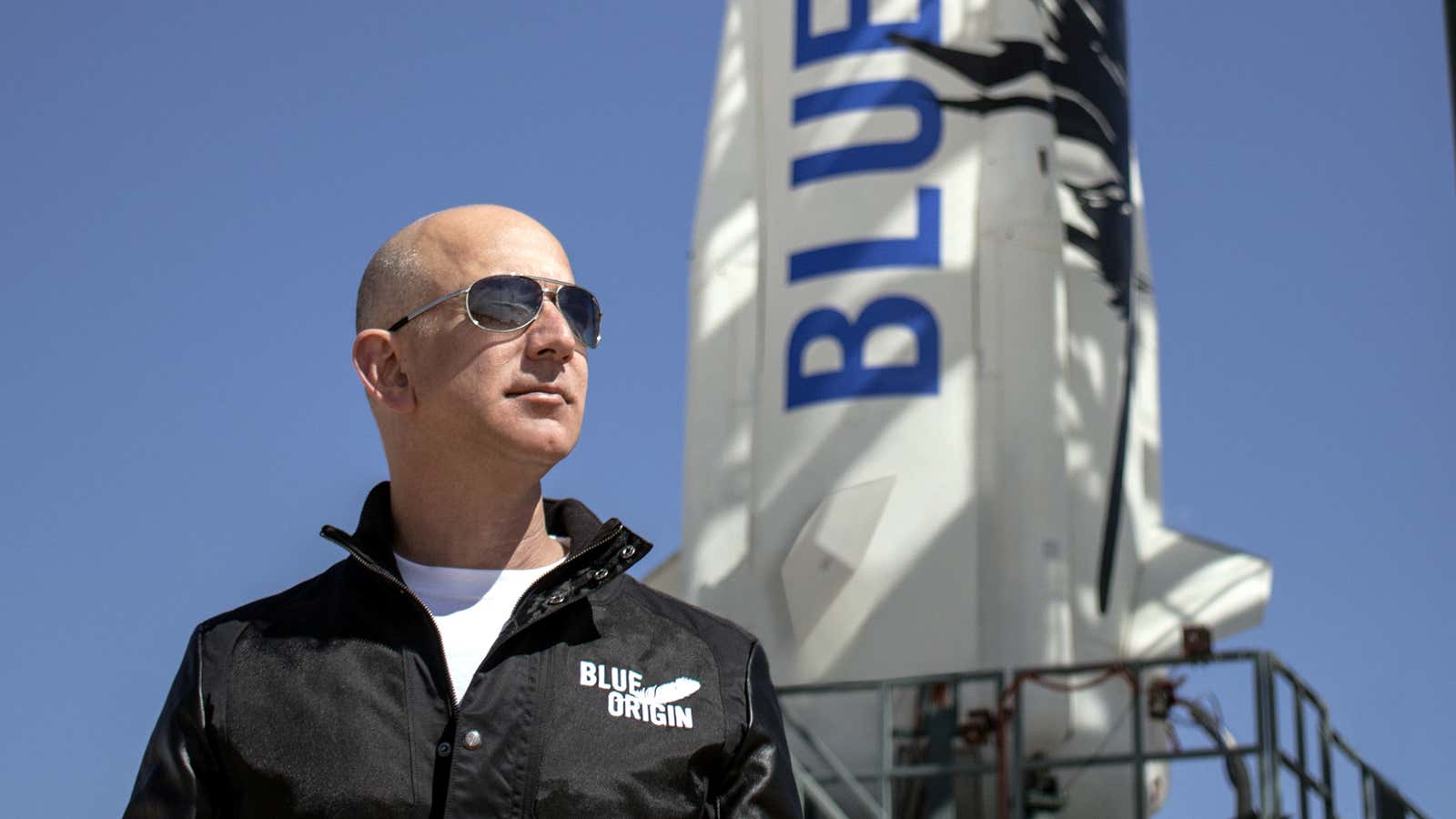 Jeff Bezos is ready for space.