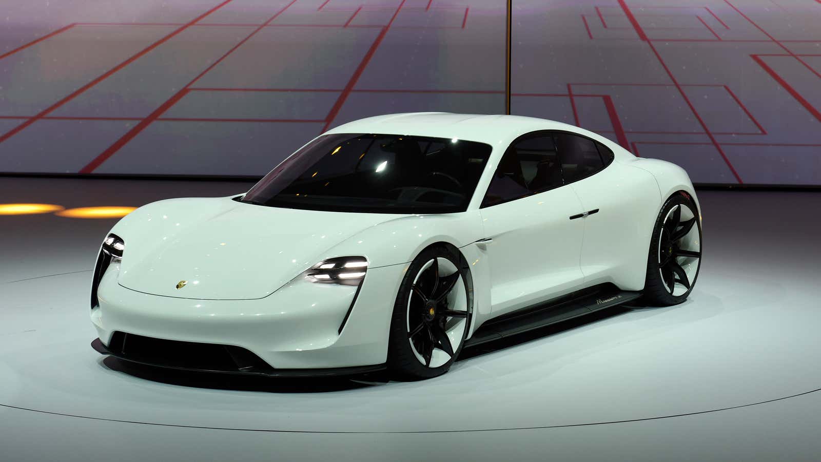 The Mission E concept was first presented in 2015.
