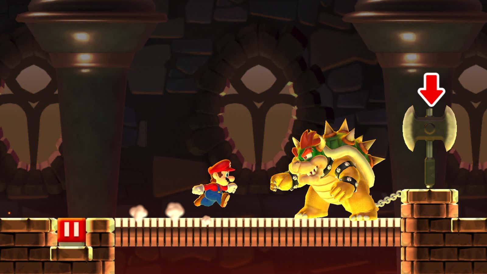 Mario can go underground, but you can’t.