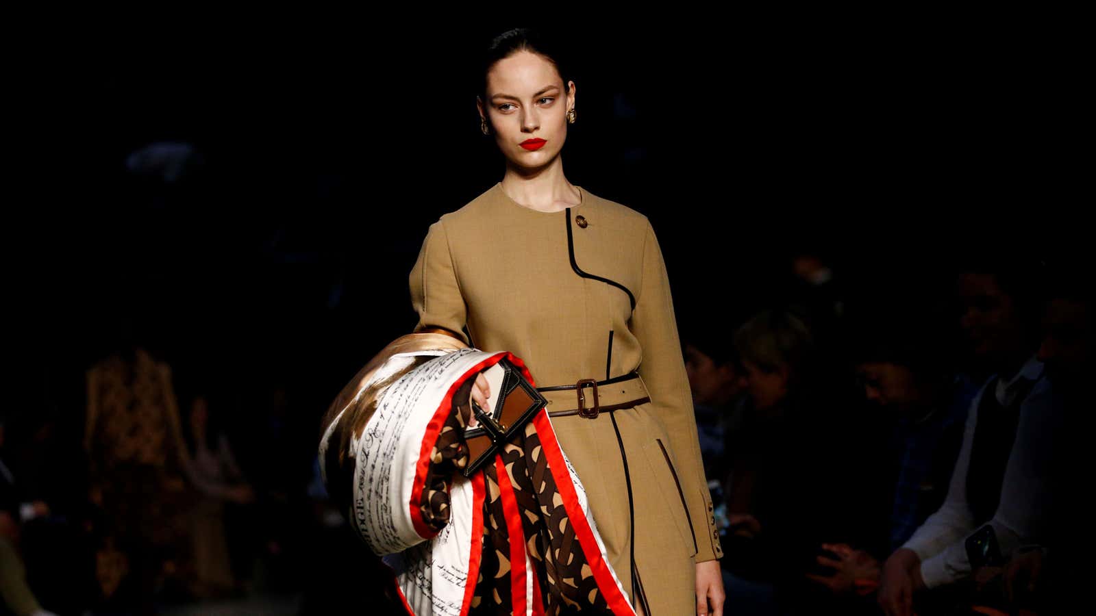 Burberry would be among the British brands to take a hit.