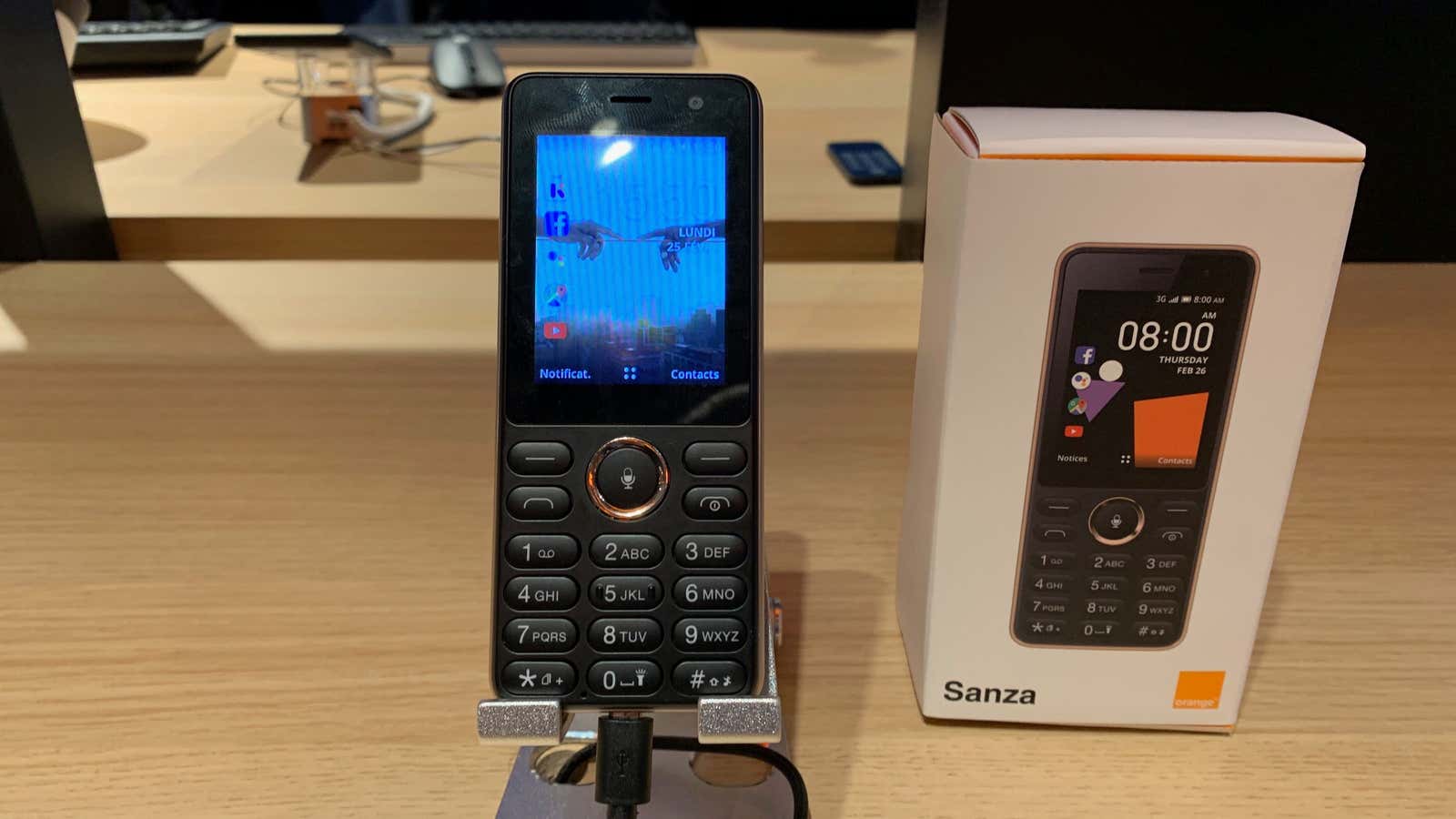 Orange’s the Sanza phone