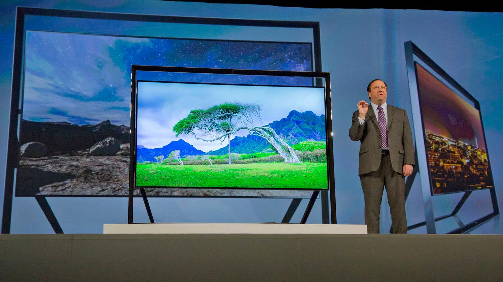 Samsung’s profits are as big as its new televisions.