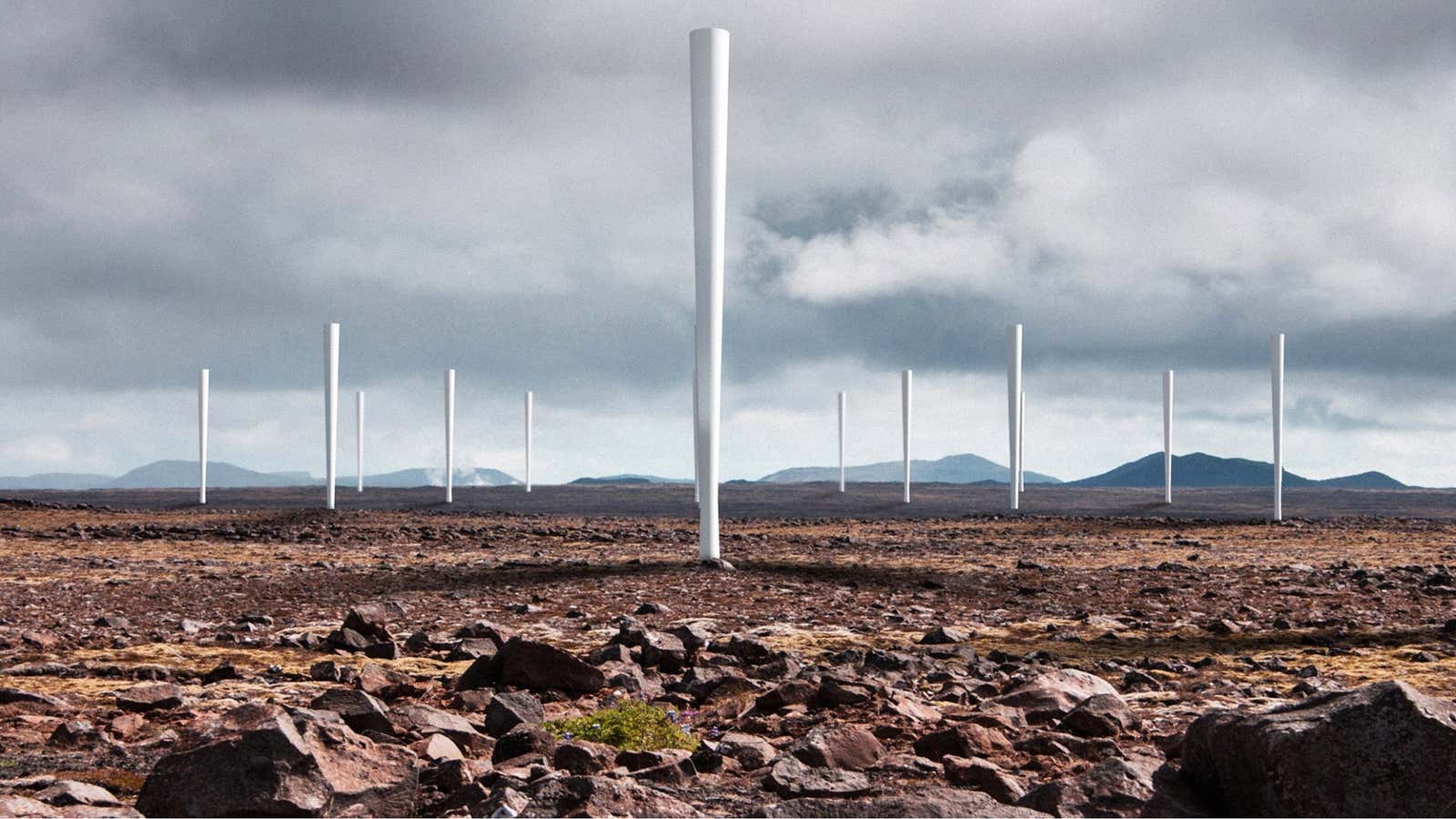 Wind power, without the blades.