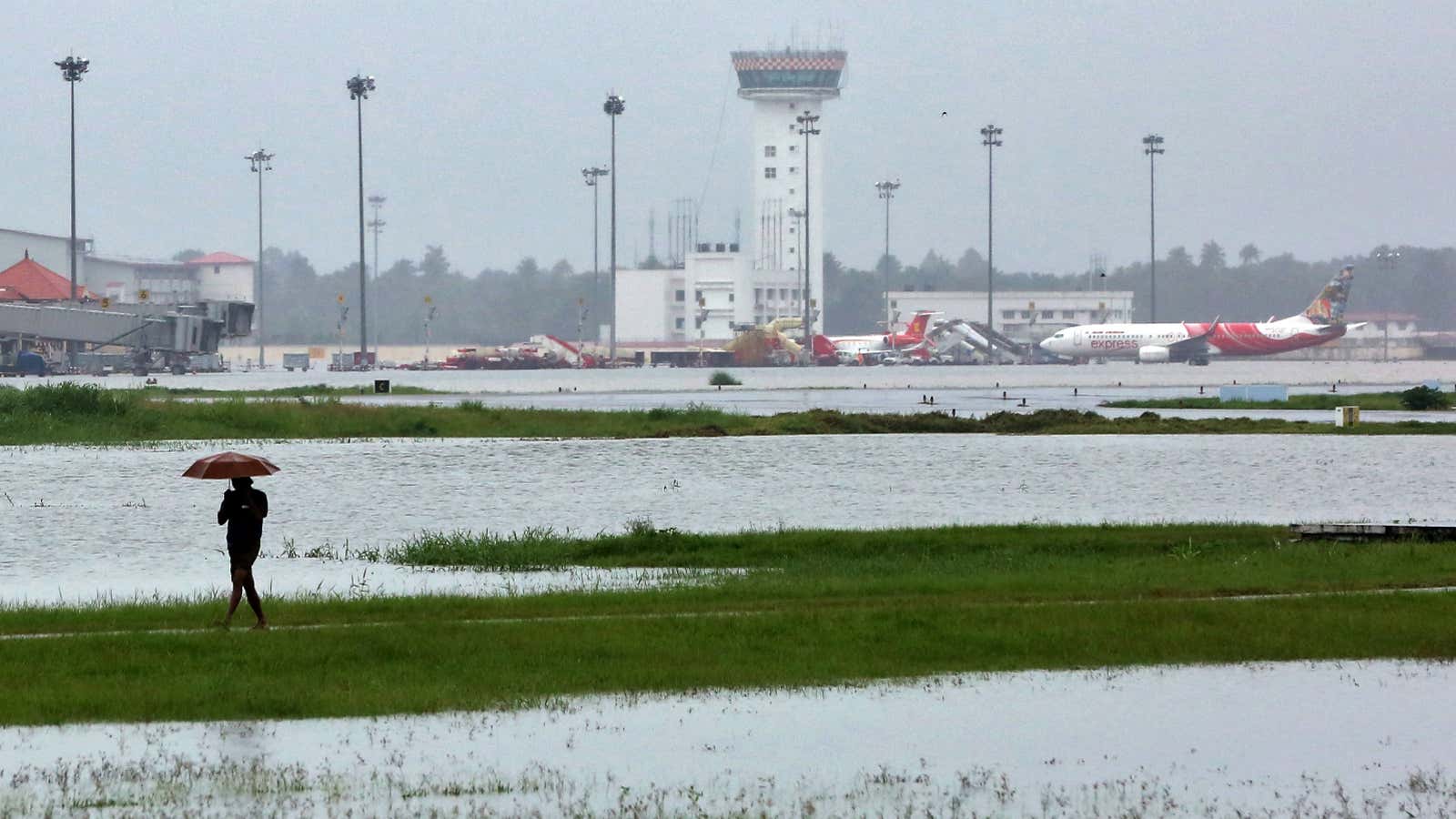 The Kochi airport.