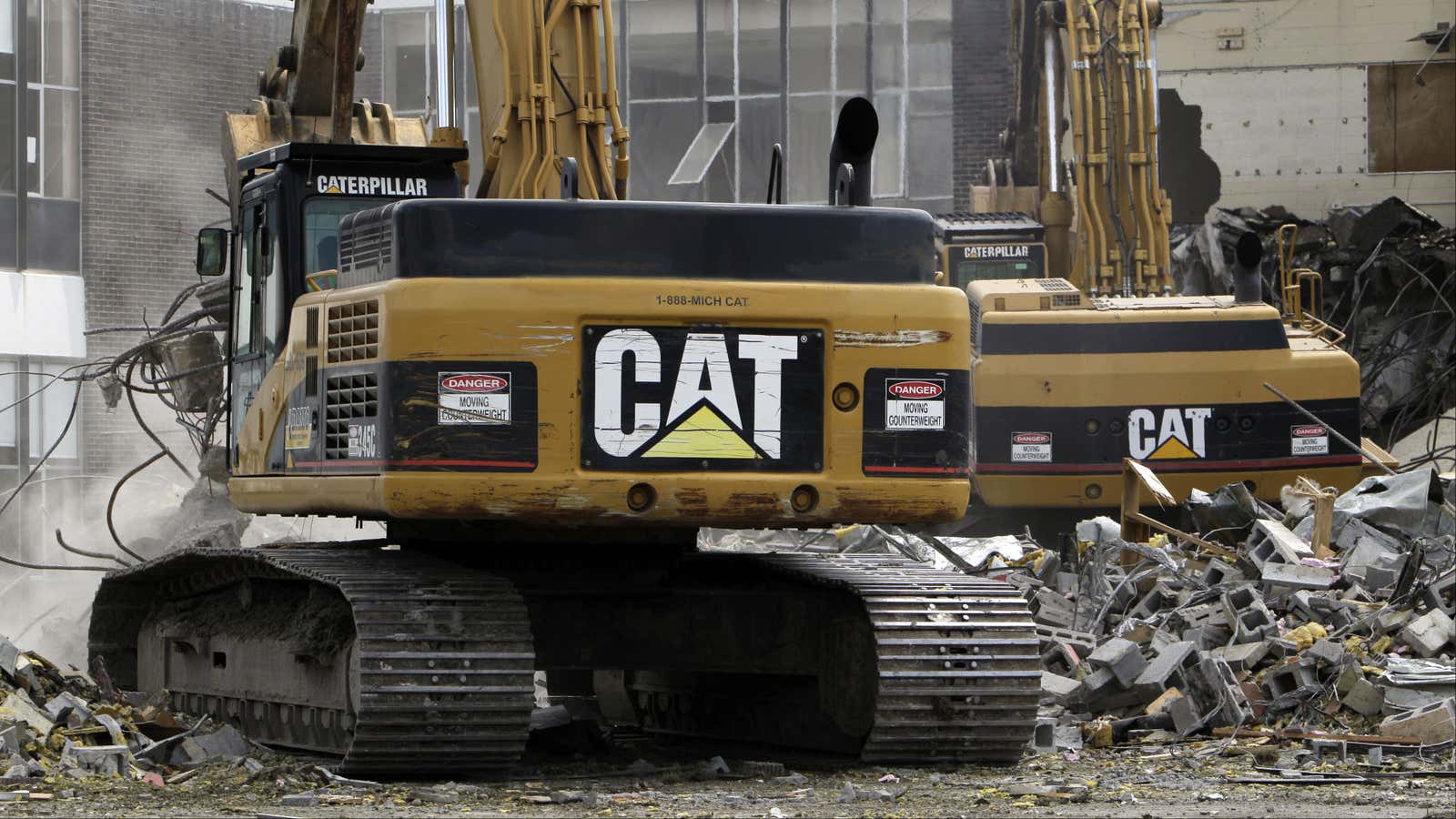 Caterpillar’s earnings have been crushed by a $580 million accounting scandal in China.