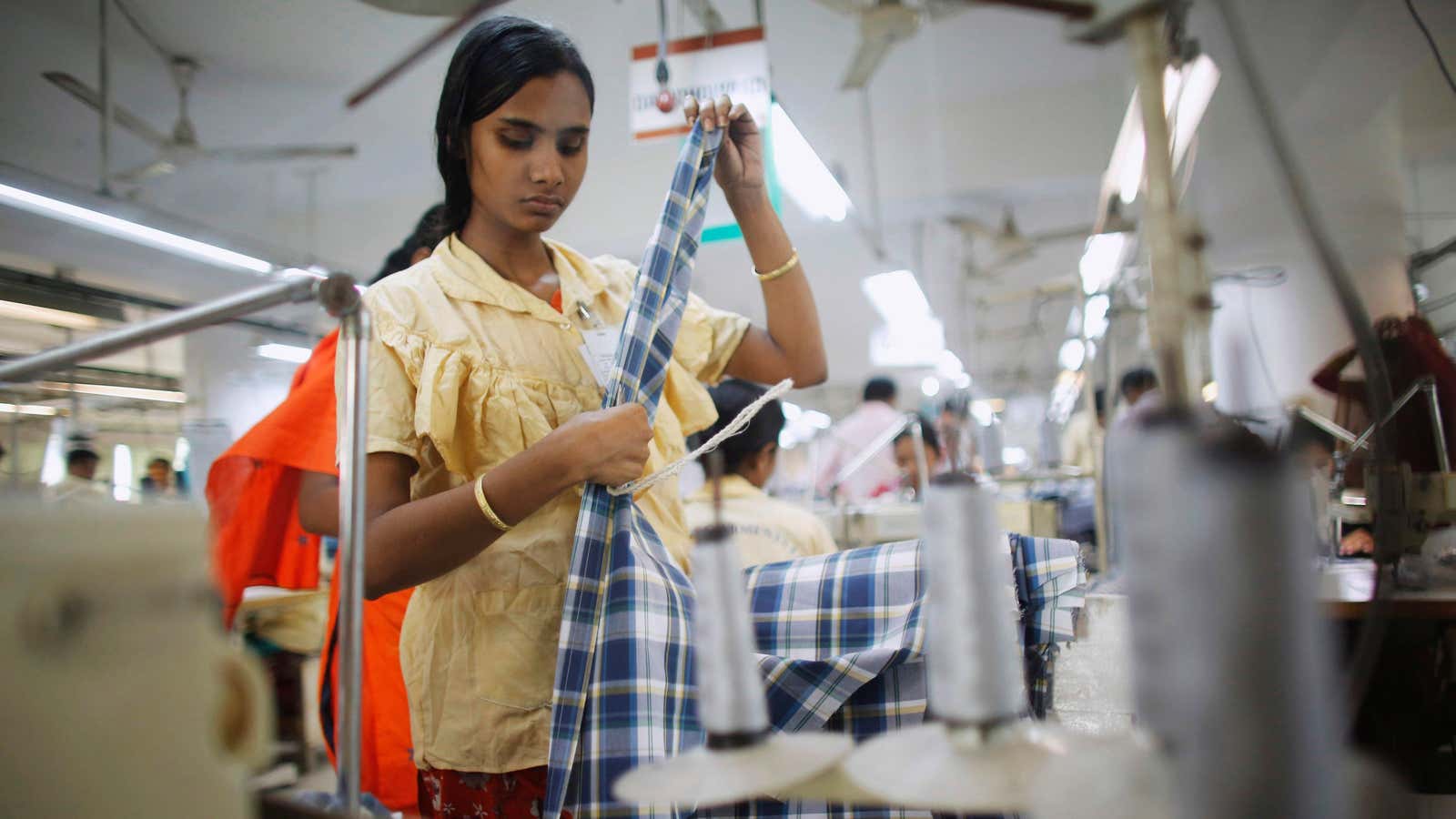 Clothes like these made in Bangladesh get hit hardest by US tariffs.
