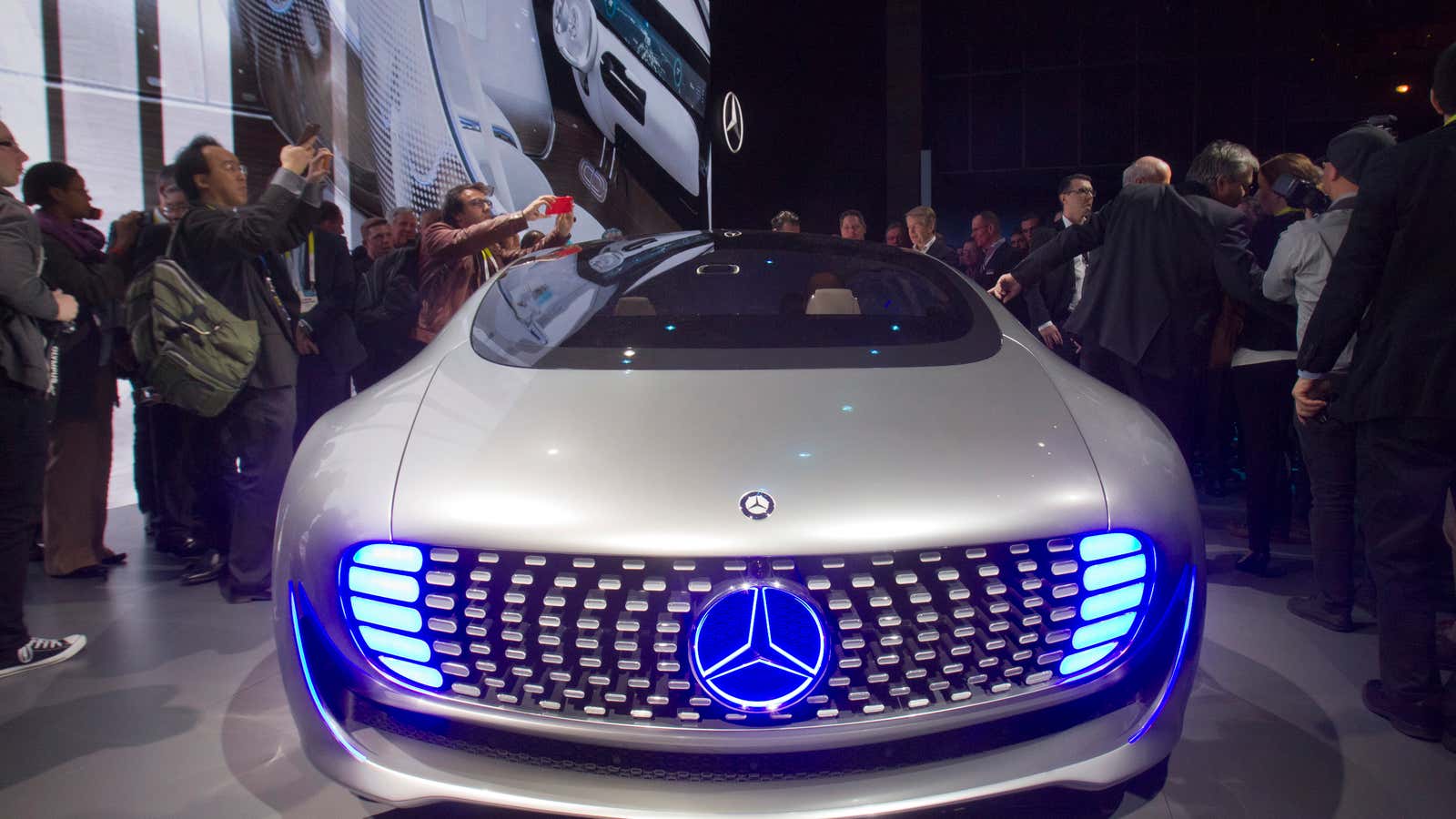 Mercedes-Benz’s F015 autonomous concept car