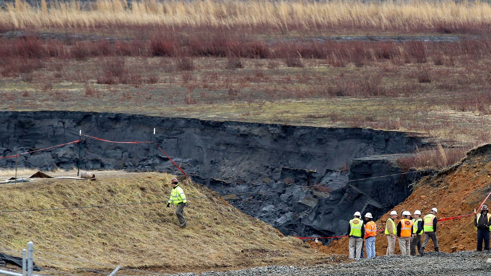 In 2014, Duke Energy spilled coal ash into the Dan River in North Carolina. Seventy miles of the river were coated in toxic sludge.