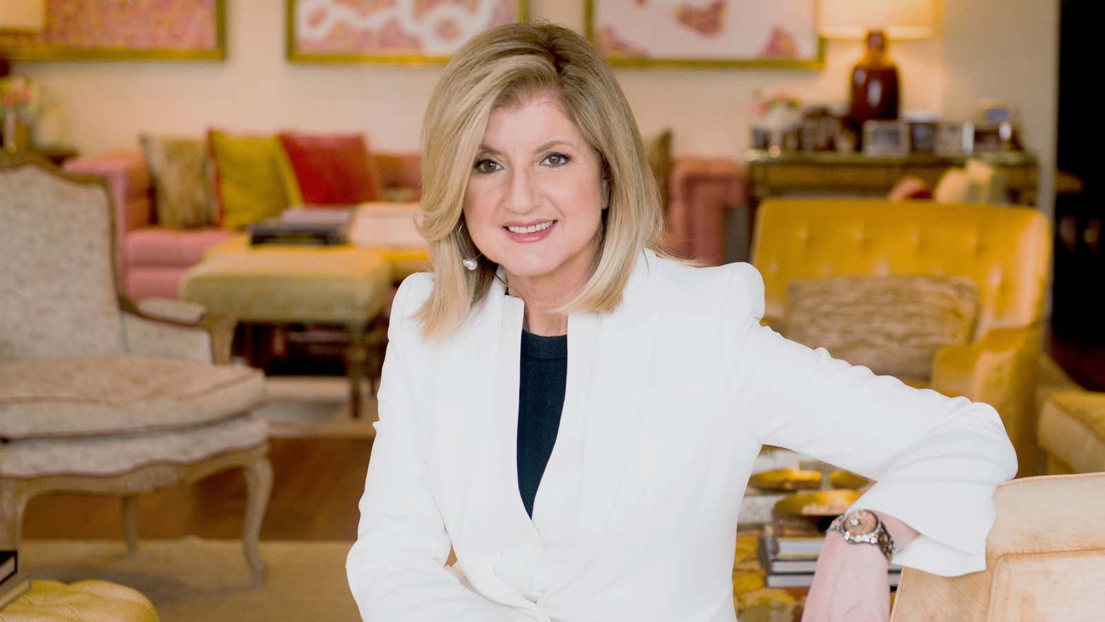 Arianna Huffington was depressed and broke until a loan changed her life