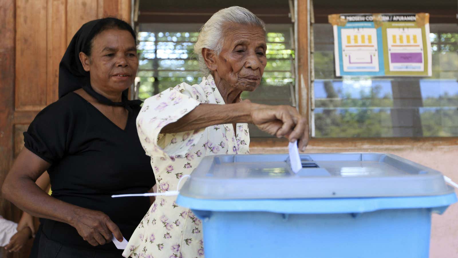 More than 76% of East Timor’s voting-age population turned out for this year’s presidential election.