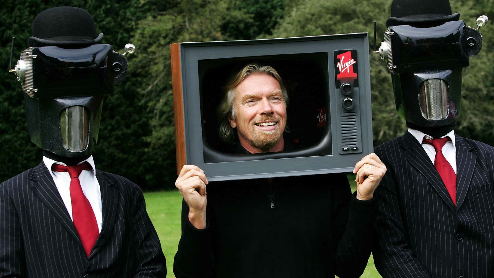 Richard Branson finds himself in the middle of a rivalry.