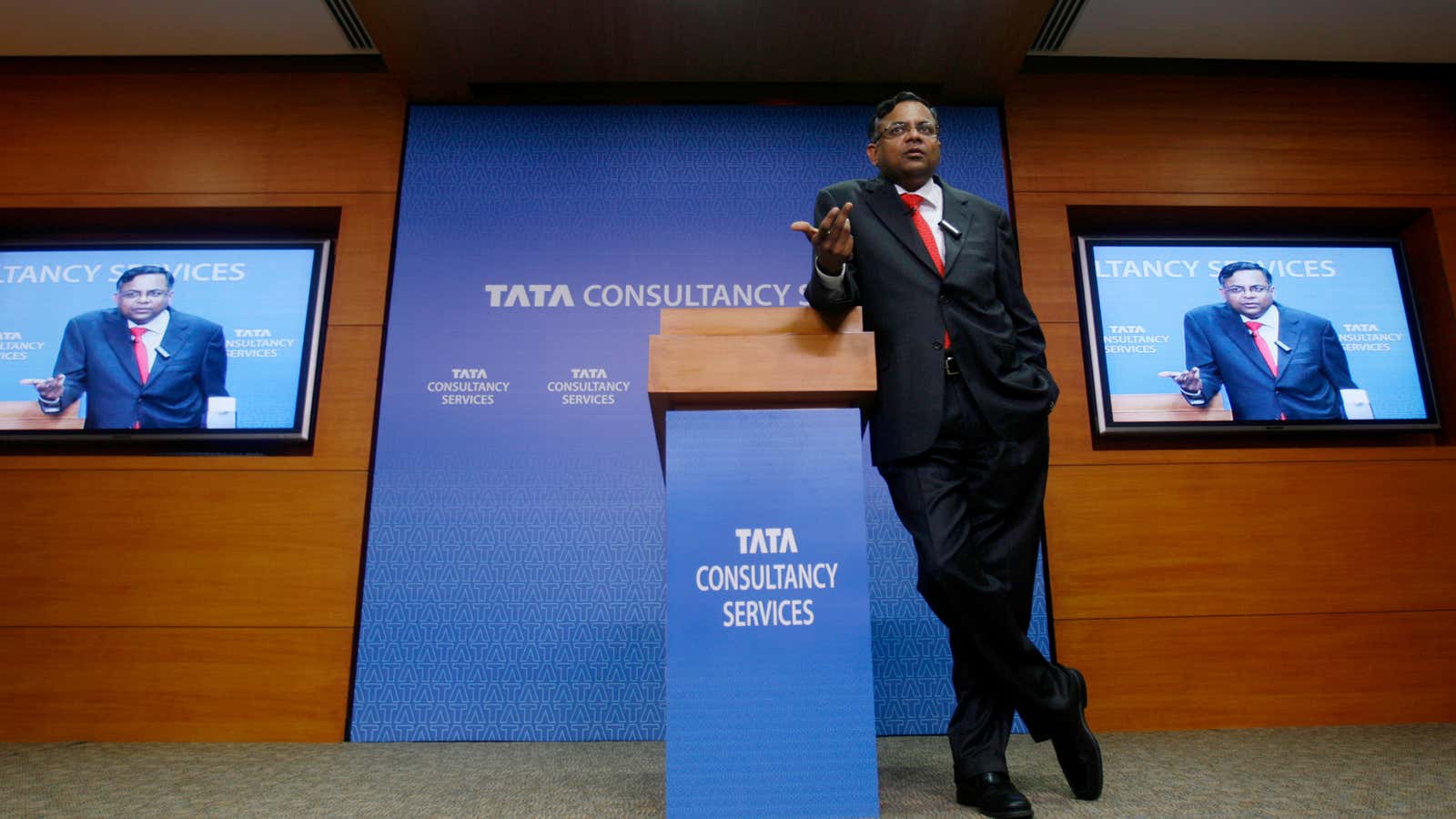 TCS CEO N Chandrasekaran is a man with all the answers