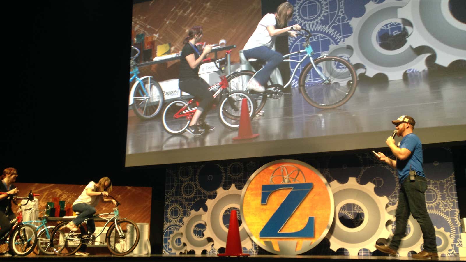 Zappos All-Hands meeting in May.