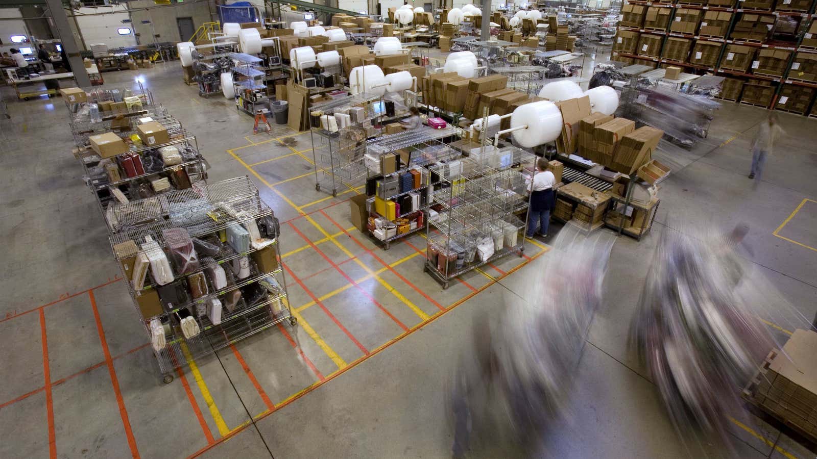 Delivering the e-commerce goods
