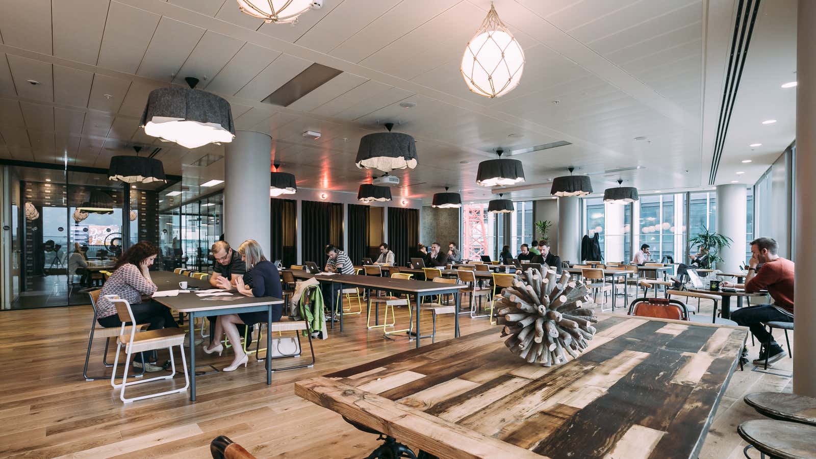 90% of WeWork’s inventory is private offices.