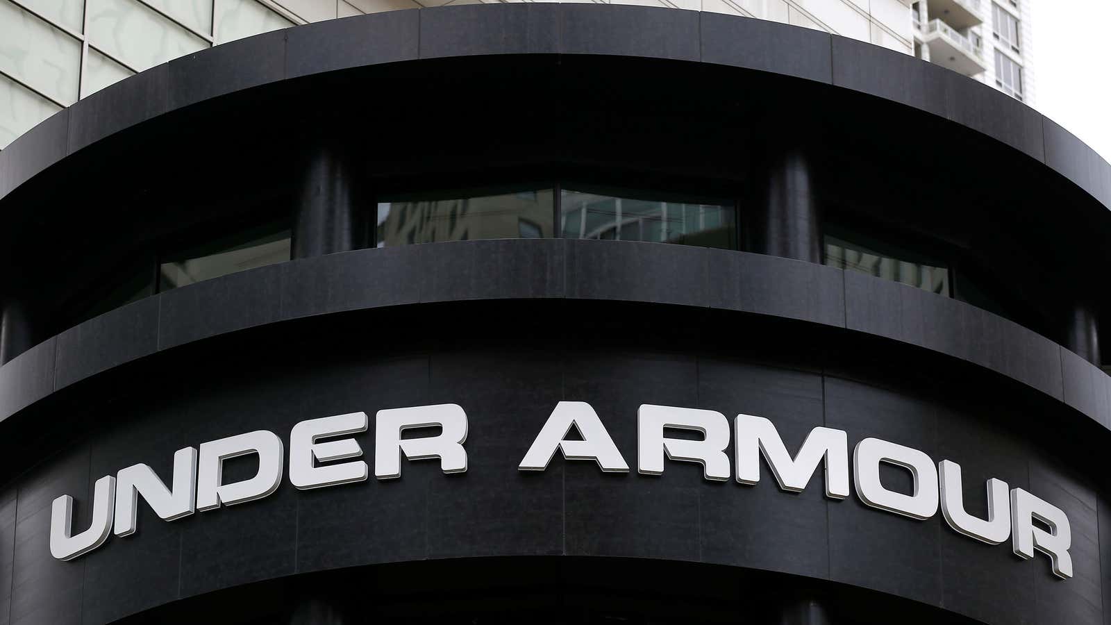 Under Armour is under fire.