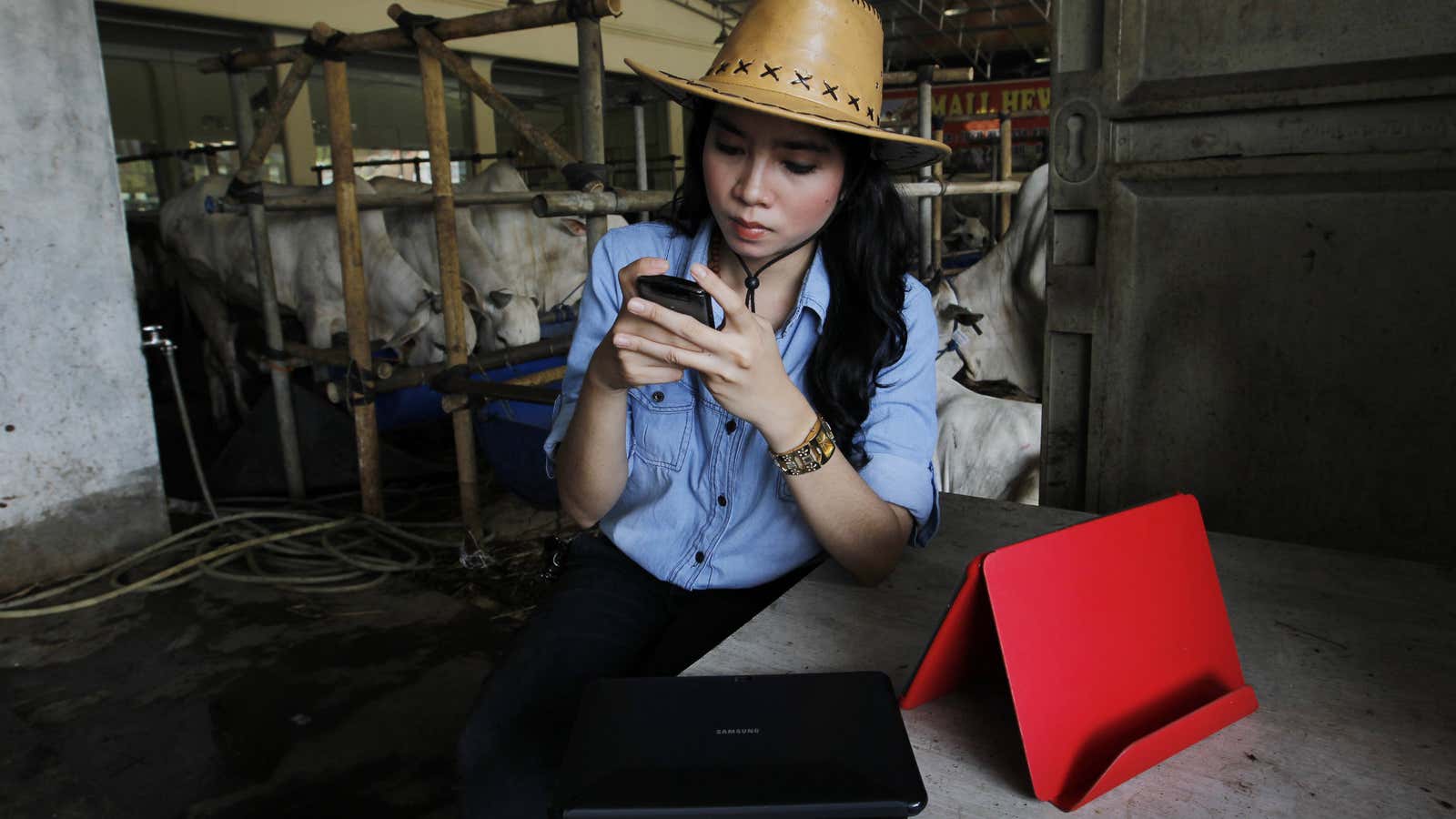 The developing world is outflanking the West in the smartphone stakes.