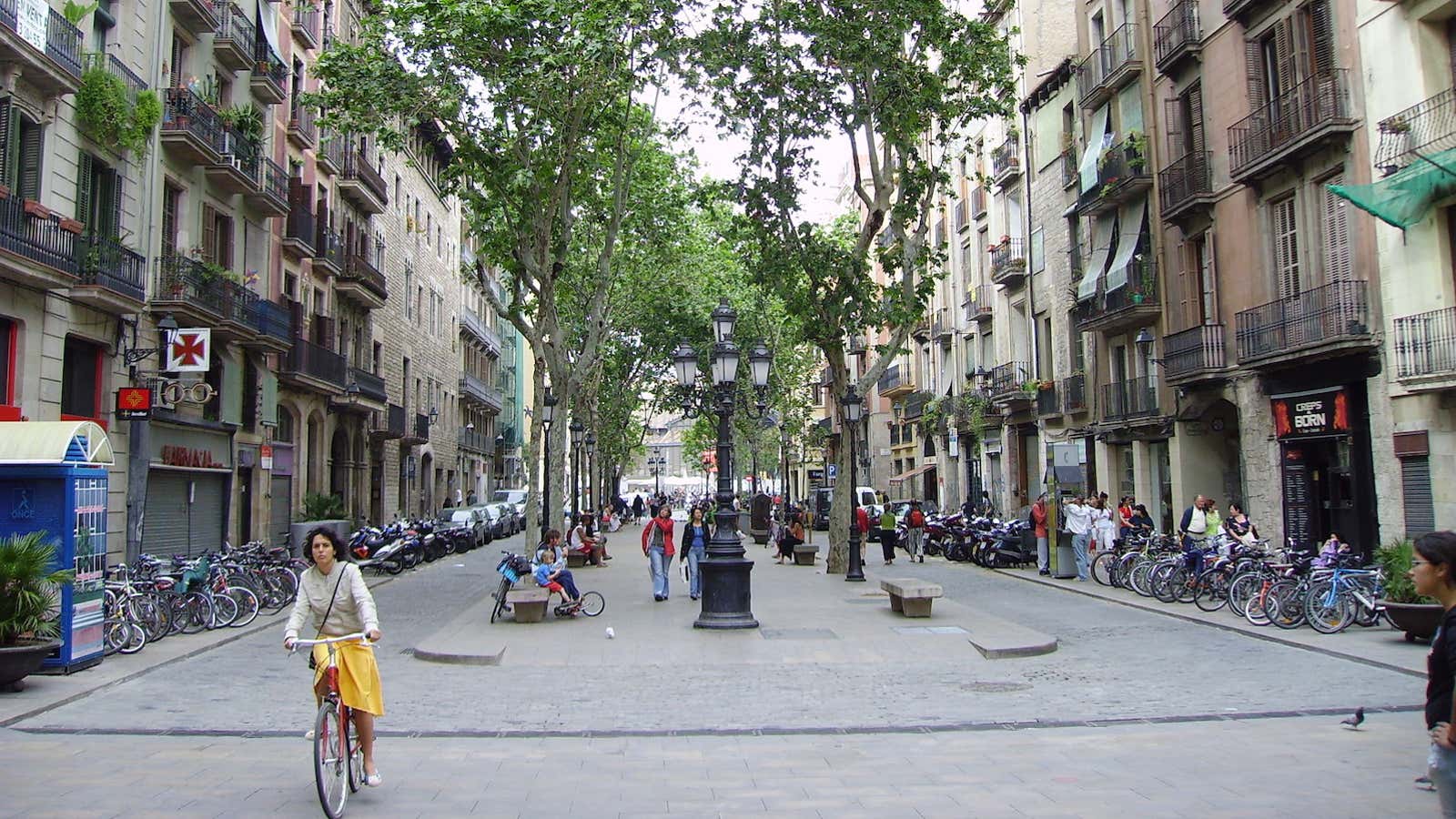 Pedestrians will soon have more options in Barcelona.