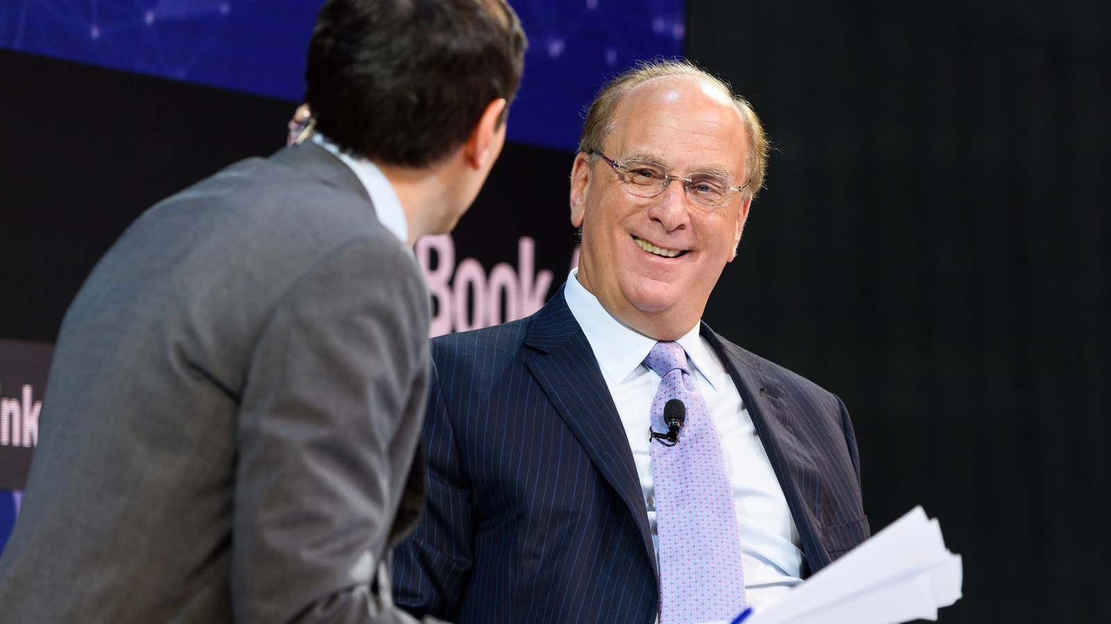 BlackRock CEO Larry Fink is not ashamed to maintain business with Saudi Arabia.
